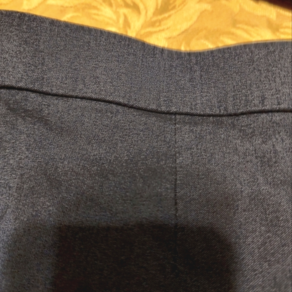 💙 Polished Ultra Dark Blue Sharkskin Tailored Capris - MPS - Picture 4 of 8